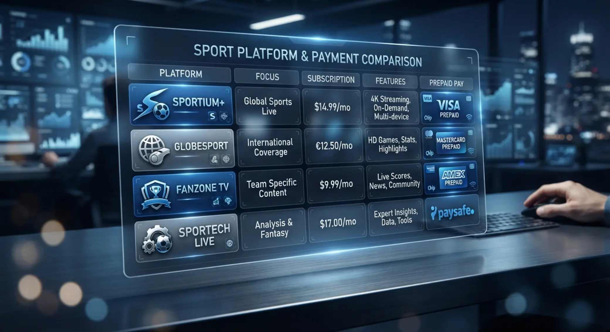 Casas de apuestas con método prepago Comparativa visual de plataformas deportivas con método prepago