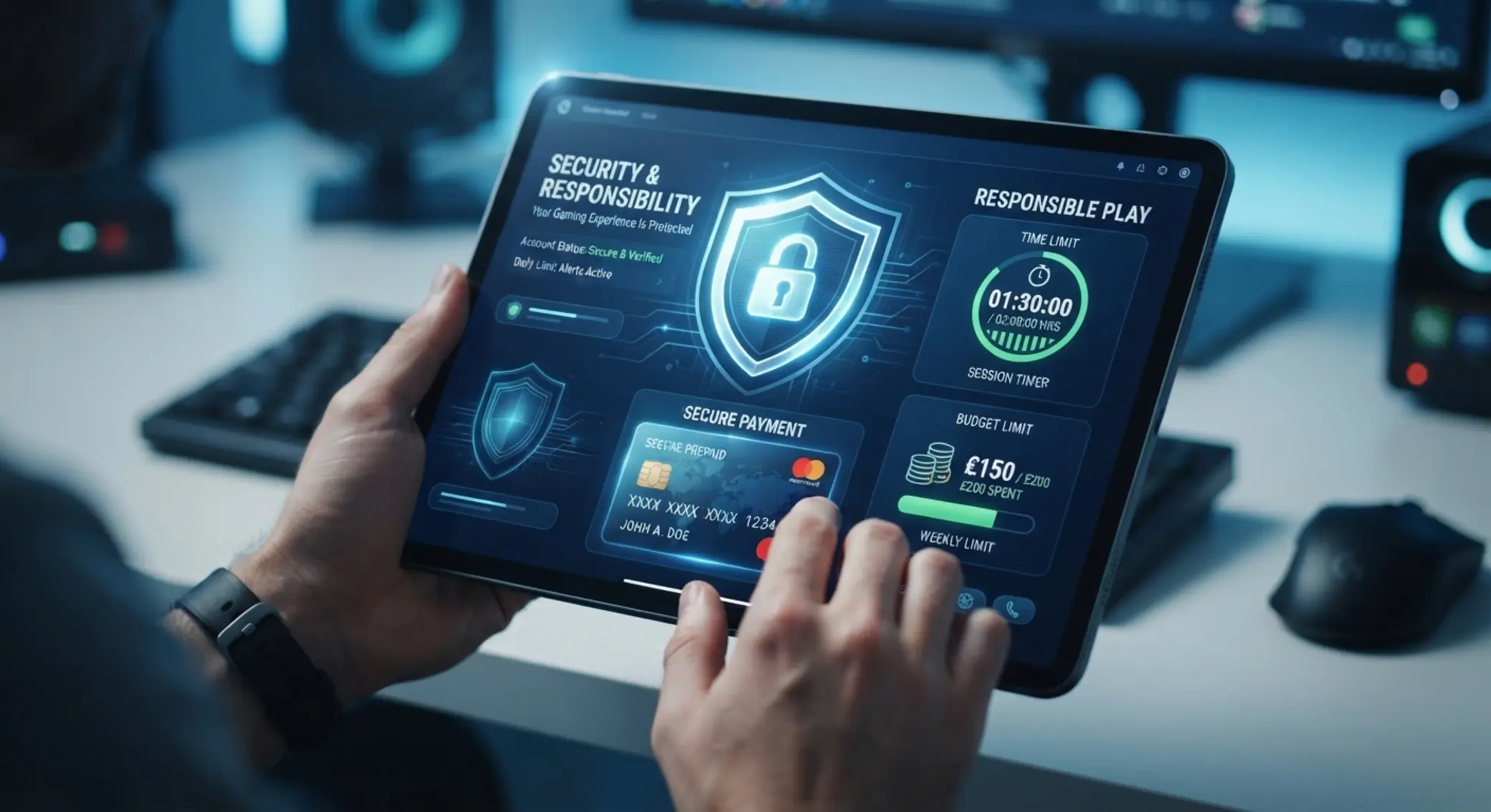Pago seguro y juego responsable Seguridad online con tarjeta prepago y control de presupuesto