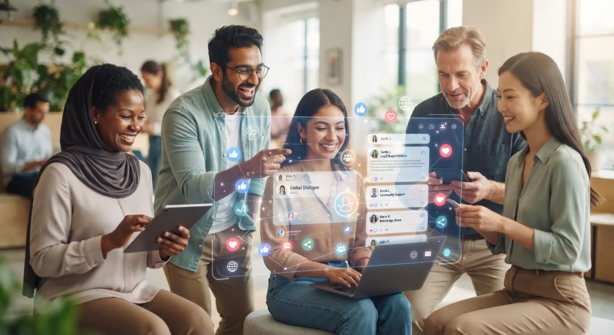 Comunidad digital y redes sociales de un proyecto informativo